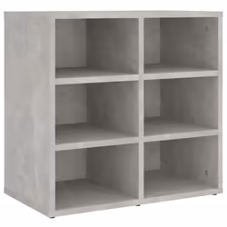 VidaXL 808692 scarpiera Grigio - Vista aggiuntiva 2