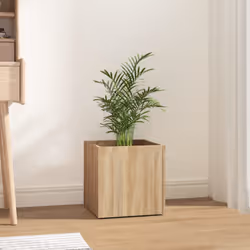 vidaXL Fioriera Rovere Sonoma 40x40x40 cm in Legno Multistrato - Vista aggiuntiva 3