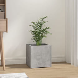 Vidaxl - Fioriera Grigio Cemento 40x40x40 cm in Legno Multistrato 2751