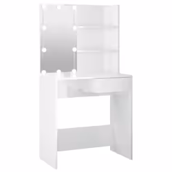 VidaXL 808807, Bianco, Legno, 1 pz