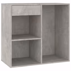 Armadietto per Cosmetici Grigio Cemento 80x40x75 cm in Legnocod mxl 97374 - Vista aggiuntiva 2