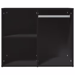 vidaXL Armadietto per Cosmetici Nero 80x40x65 cm in Legno Multistrato - Vista aggiuntiva 3