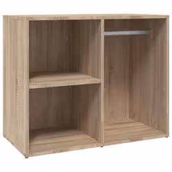 vidaXL Armadietto Cosmetici Rovere Sonoma 80x40x65cm Legno Multistrato - Vista aggiuntiva 2
