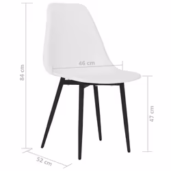 VidaXL 338042 sedia da ristorante e da sala da pranzo - Vista aggiuntiva 7
