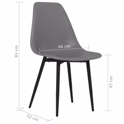 VidaXL 338046 sedia da ristorante e da sala da pranzo - Vista aggiuntiva 6
