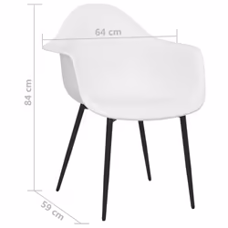 VidaXL 338073 sedia da ristorante e da sala da pranzo - Vista aggiuntiva 7