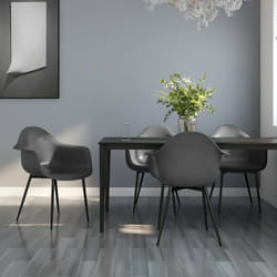 Vidaxl - 4 pz Sedie da Pranzo, Sedie da Cucina Moderne Grigie in pp