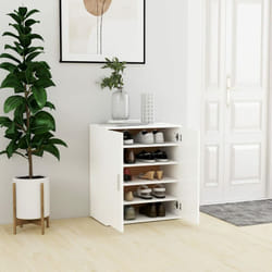 Vidaxl - Scarpiera Bianca 60x35x70 cm in Truciolato 38484