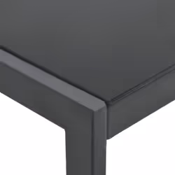 VidaXL 316828 sedia da esterno Salone Acciaio, Tessile Grigio - Vista aggiuntiva 7