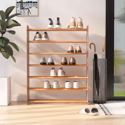 Tenete le vostre scarpe in ordine e sempre a portata di mano grazie a questa scarpiera! Material robusto: Il legno multistrat ...
