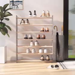 Tenete le vostre scarpe in ordine e sempre a portata di mano grazie a questa scarpiera! Material robusto: Il legno multistrat ...