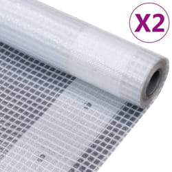 Vidaxl - Teloni Leno 2 pz 260 g/m² 4x20 m Bianchi