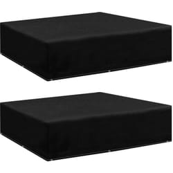 Coperture Arredi Giardino 2 pz 8 Occhielli 200x200x70 cm Vidaxl 8238