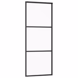 Porta Scorrevole con Kit Montaggio Vetro ESG Alluminio 76x205cmcod mxl 93969 - Vista aggiuntiva 3