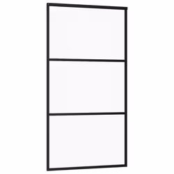 Porta Scorrevole e Kit Montaggio Vetro ESG Alluminio 102x205cmcod mxl 120812 - Vista aggiuntiva 3