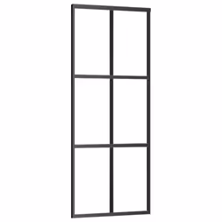 Porta Scorrevole con Kit Montaggio Vetro ESG Alluminio 76x205cmcod mxl 72894 - Vista aggiuntiva 3