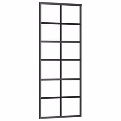 Porta Scorrevole con Kit Montaggio Vetro ESG Alluminio 76x205cmcod mxl 120814 - Vista aggiuntiva 3