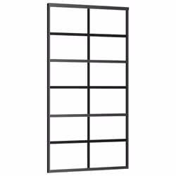 Porta Scorrevole e Kit Montaggio Vetro ESG Alluminio 102x205cmcod mxl 120815 - Vista aggiuntiva 3