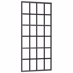 Porta Scorrevole con Kit Montaggio Vetro ESG Alluminio 90x205cmcod mxl 96884 - Vista aggiuntiva 3