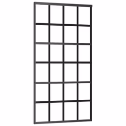 Porta Scorrevole e Kit Montaggio Vetro ESG Alluminio 102x205 cmcod mxl 96886 - Vista aggiuntiva 3