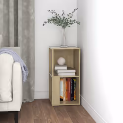 vidaXL Armadio Angolare Rovere Sonoma 33x33x67 cm in Truciolato - Vista aggiuntiva 3