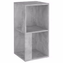 Armadio Angolare Grigio Cemento 33x33x67 cm in Truciolatocod mxl 127771