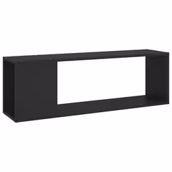 vidaXL Mobile TV Nero 100x24x32 cm in Truciolato - Vista aggiuntiva 2