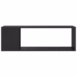 vidaXL Mobile TV Nero 100x24x32 cm in Truciolato - Vista aggiuntiva 3