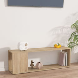 Mobile Porta tv Rovere Sonoma 100x24x32 cm in Truciolato Vidaxl 35564
