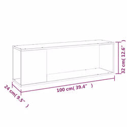 VidaXL 809165 supporto TV e sistema audio - Vista aggiuntiva 8