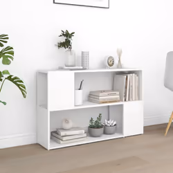 Questo mobile per libri presenta un design elegante e unico, che lo rende un'aggiunta attraente e pratica al vostro arredamen ...