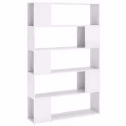 Libreria/Divisorio Bianco Lucido in Legno Multistratocod mxl 127593