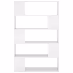 Libreria/Divisorio Bianco Lucido in Legno Multistratocod mxl 127593