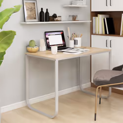 Come tutti i migliori oggetti di design, questa scrivania per computer è semplice, elegante, pulita, salvaspazio e mai fuori ...
