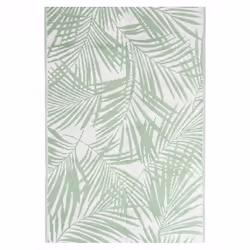 vidaXL Tappeto da Esterno ARAKIL Verde 140x200 cm in PP - Vista aggiuntiva 2
