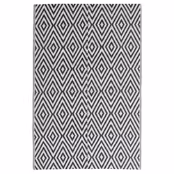 vidaXL Tappeto da Esterni ARAKIL Nero 140x200 cm in PP - Vista aggiuntiva 2