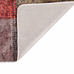 vidaXL Tappeto Lavabile Patchwork 190x300 cm Multicolore Antiscivolo - Vista aggiuntiva 3