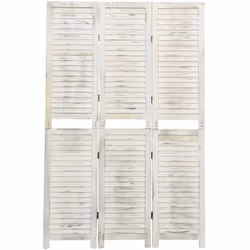 Una soluzione raffinata e bella per dividere la vostra stanza con questo elegante divisorio in legno! Questo divisorio a 3 pa ...