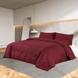 Questo set di copripiumino è morbido e confortevole e aggiunge un tocco di classe alla vostra camera da letto. Materiale conf ...