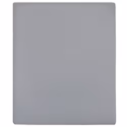 vidaXL Lenzuolo con Angoli Jersey Grigio 90x200 cm Cotone - Vista aggiuntiva 2
