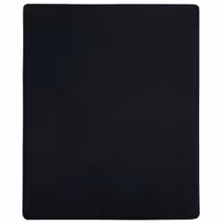 vidaXL Lenzuolo con Angoli Jersey Nero 180x200 cm Cotone - Vista aggiuntiva 2