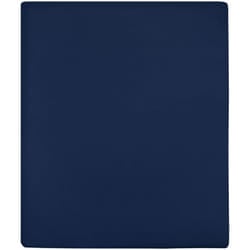 Vidaxl - Lenzuola con Angoli Jersey 2pz Blu Marino 160x200 cm Cotone