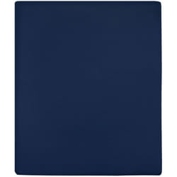 Vidaxl - Lenzuola con Angoli Jersey 2pz Blu Marino 180x200 cm Cotone