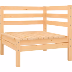 Questo divano ad angolo in legno è una scelta eccellente per rilassarsi e godersi le belle giornate, fare un pisolino o chiac ...