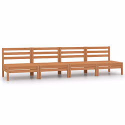 VidaXL 806595, Marrone, Legno, Adulti e bambini, 635 mm, 635 mm, 625 mm