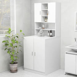Mobile per Lavatrice Bianco Vidaxl 63113