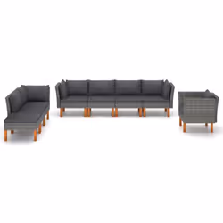 VidaXL 3082086 set mobili da esterno