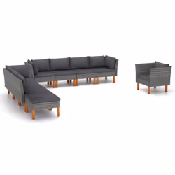 VidaXL 3082088, 9 pz