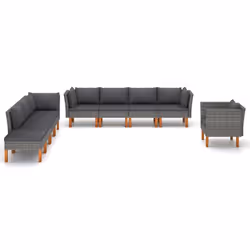 VidaXL 3082088 set mobili da esterno