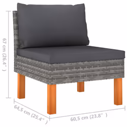 VidaXL 3082088 set mobili da esterno - Vista aggiuntiva 8